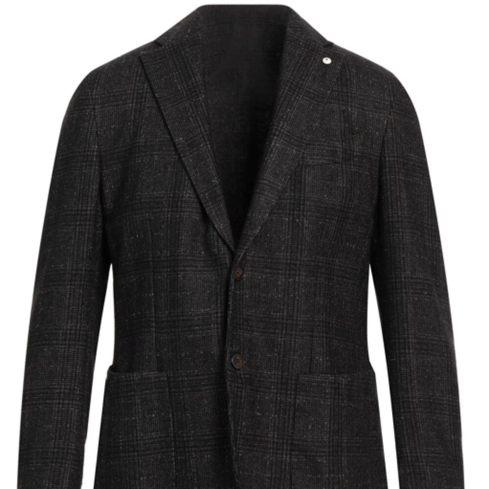 L.B.M. 1911 Luigi Bianchi Mantova essential flannel sport coat 50/40US NWT$1695